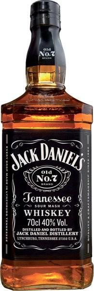 JACK DANIEL´S whiskey 40% 0,7l
