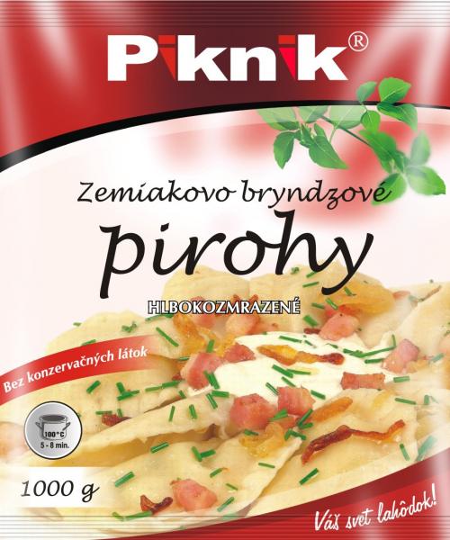 Pirohy zemiakovo-bryndzové 1kg Piknik