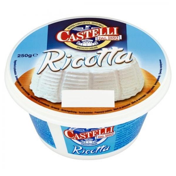 Castelli Ricotta polotučný mäkky srvátkový syr 250g