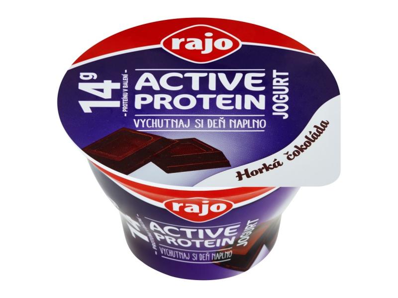 Active Protein Jogurt horká čokoláda 180g Rajo