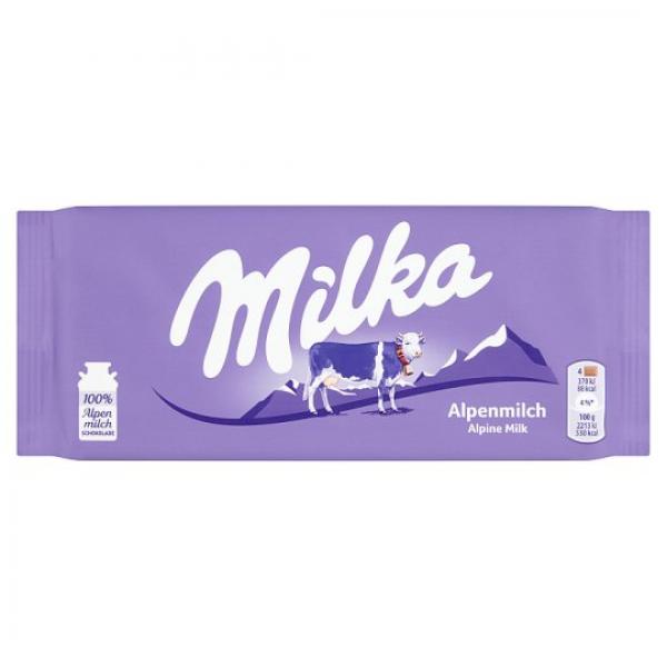 Čokoláda Milka 100g mliečna
